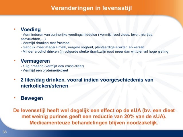 purinerijke voedingsmiddelen